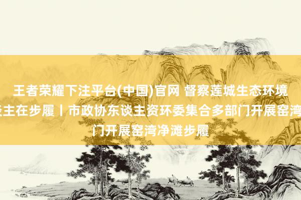 王者荣耀下注平台(中国)官网 督察莲城生态环境 政协东谈主在步履丨市政协东谈主资环委集合多部门开展窑湾净滩步履